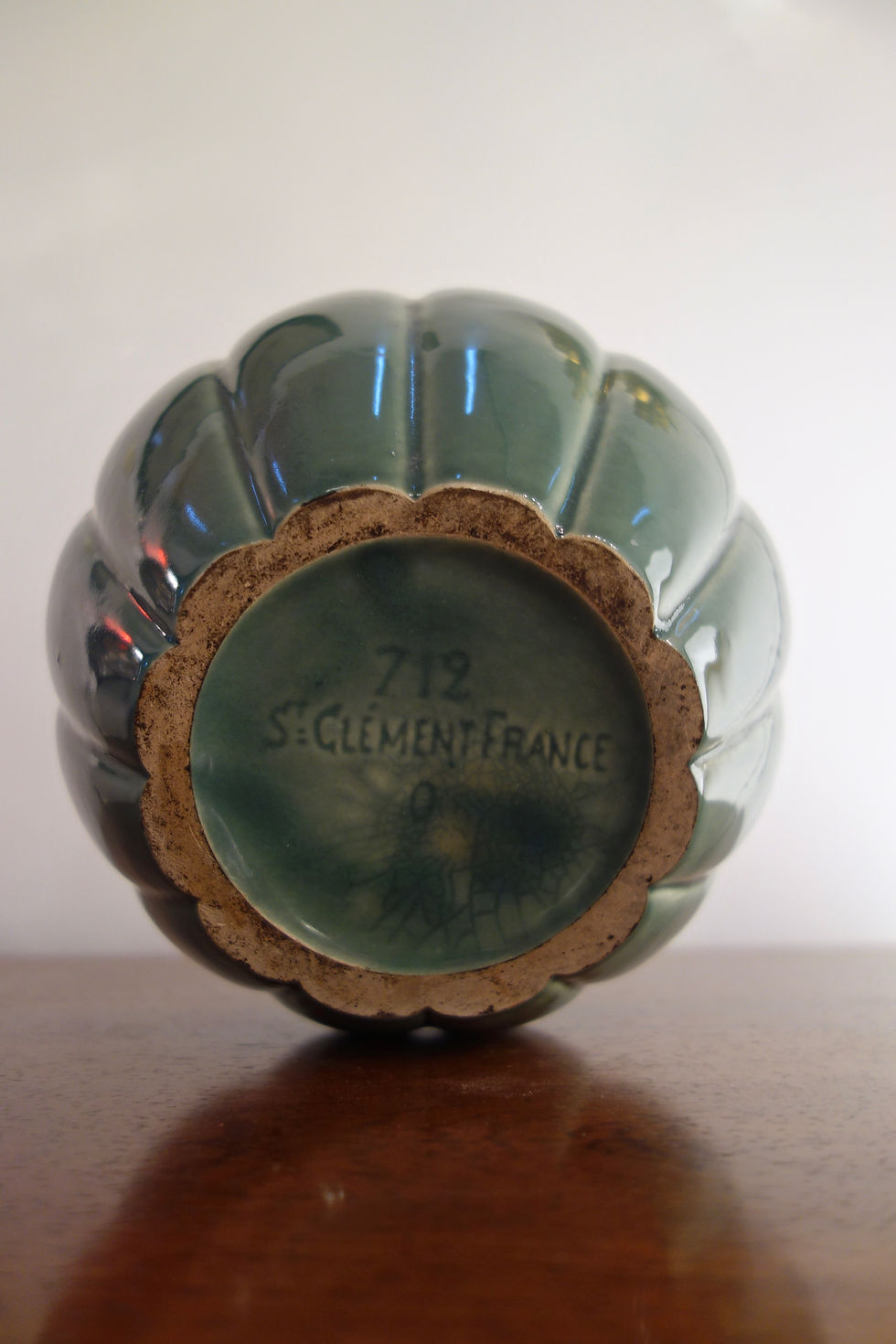 Miniature : Vase soliflore Art déco par Saint Clément, France 1930's