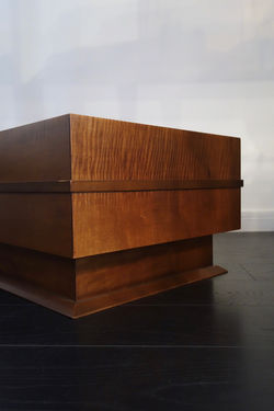 Table basse Italienne en teck année 60