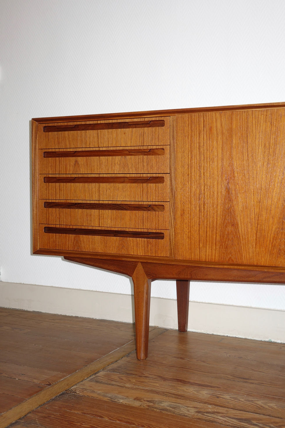 Miniature : Enfilade scandinave de O.Frandsen pour Knud Nielsen, Danemark 1960's