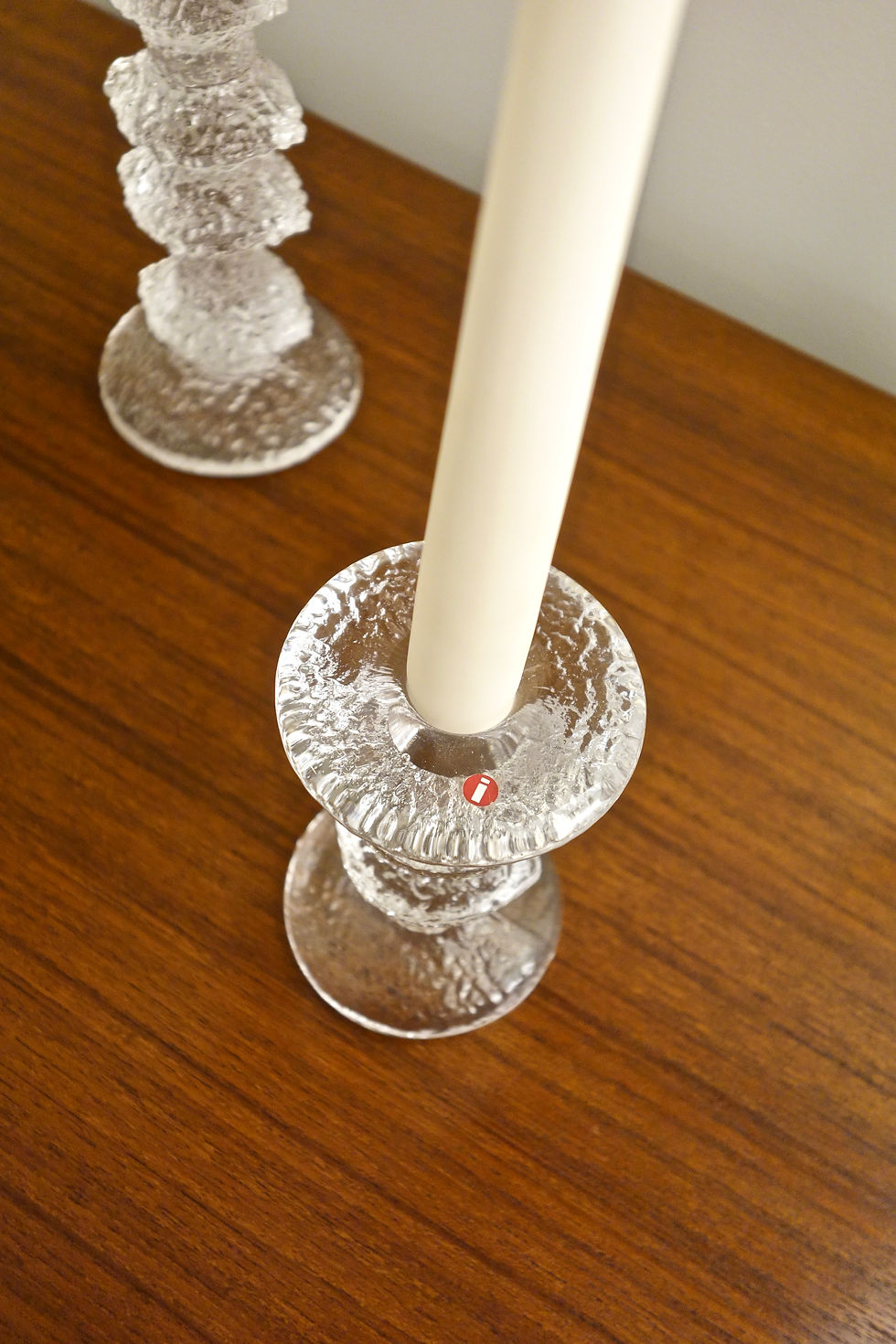 Miniature : Set de 3 bougeoirs "Festivo" de Timo Sarpaneva pour Littala, Finlande 1970's