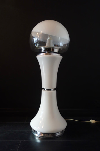 Lampadaire Italien en verre soufflé Mura