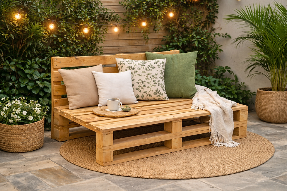 Miniatura: sofas con palets