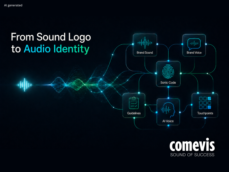 From sound logo to audio identity / sound identity comevis