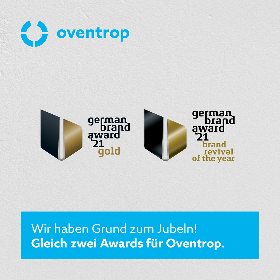 Logos der gewonnenen Brand Awards