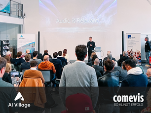 🎤 Patrick Nölke hält Vortrag im AI Village, dem Innovationscampus für KI im Herzen Europas 🚀