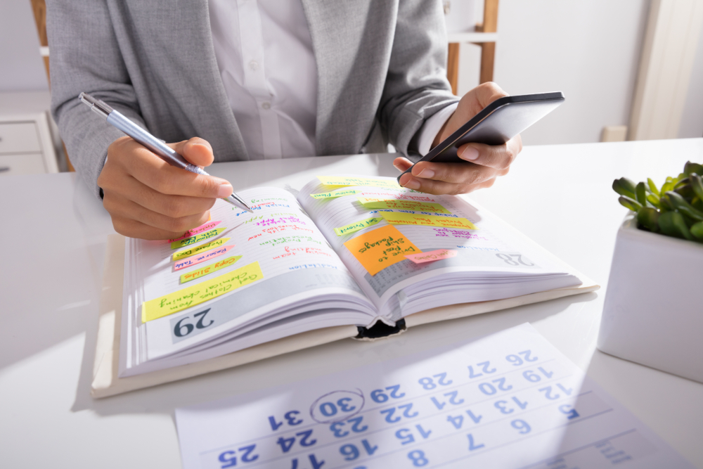 Como usar una Agenda