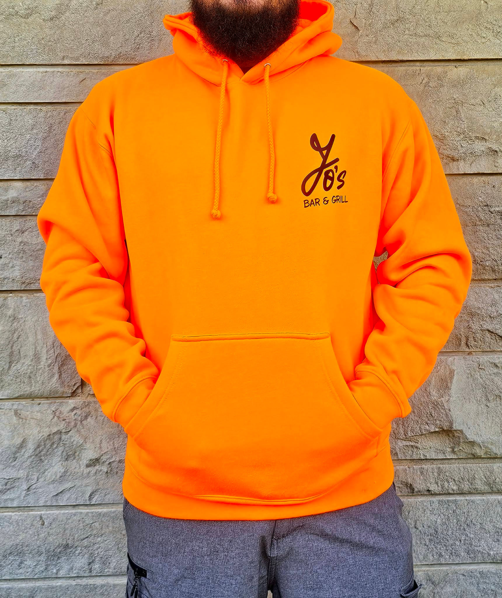 Safety Orange Hoodie