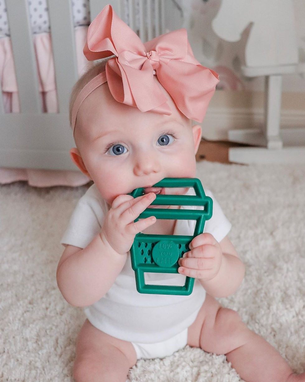 Thumbnail: Itzy Ritzy Chew Crew Silicone Baby Teether