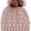 Thumbnail: Round Beanie with Puff Ball