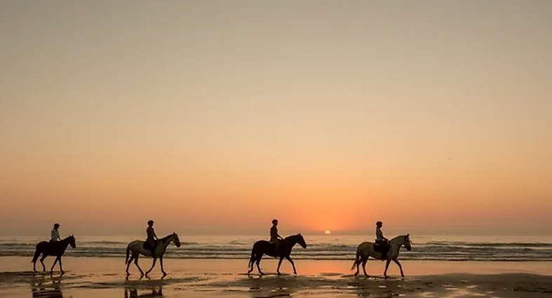 Balade à cheval au coucher de soleil à Icaraizinho