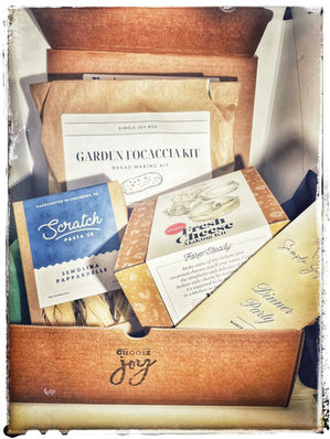 focaccia bread kit, cheesemaking kit, semolina pasta, self care, date night
