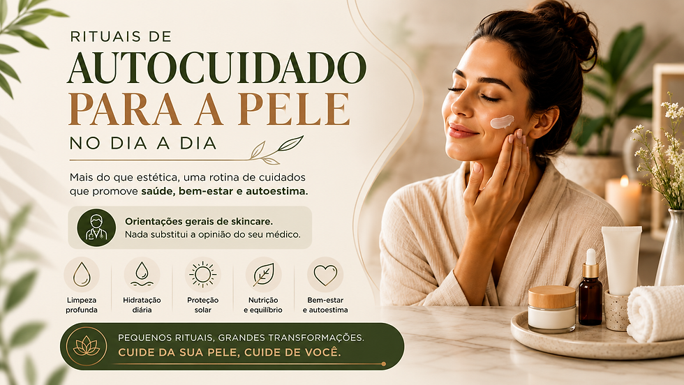 Rituais de Autocuidado para a Pele no Dia a Dia