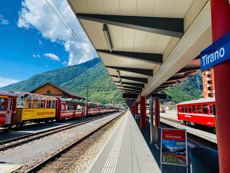 Take A Train Journey Through The Alps On The Bernina Express Take A Train Journey Through The Alps On The Bernina Express