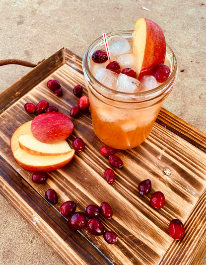 CranApple Bourbon Punch