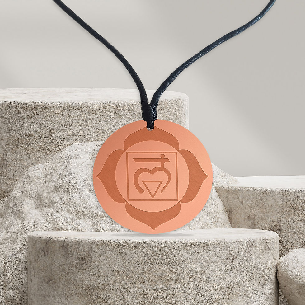 kök çakrası kolyesi çakra takılar