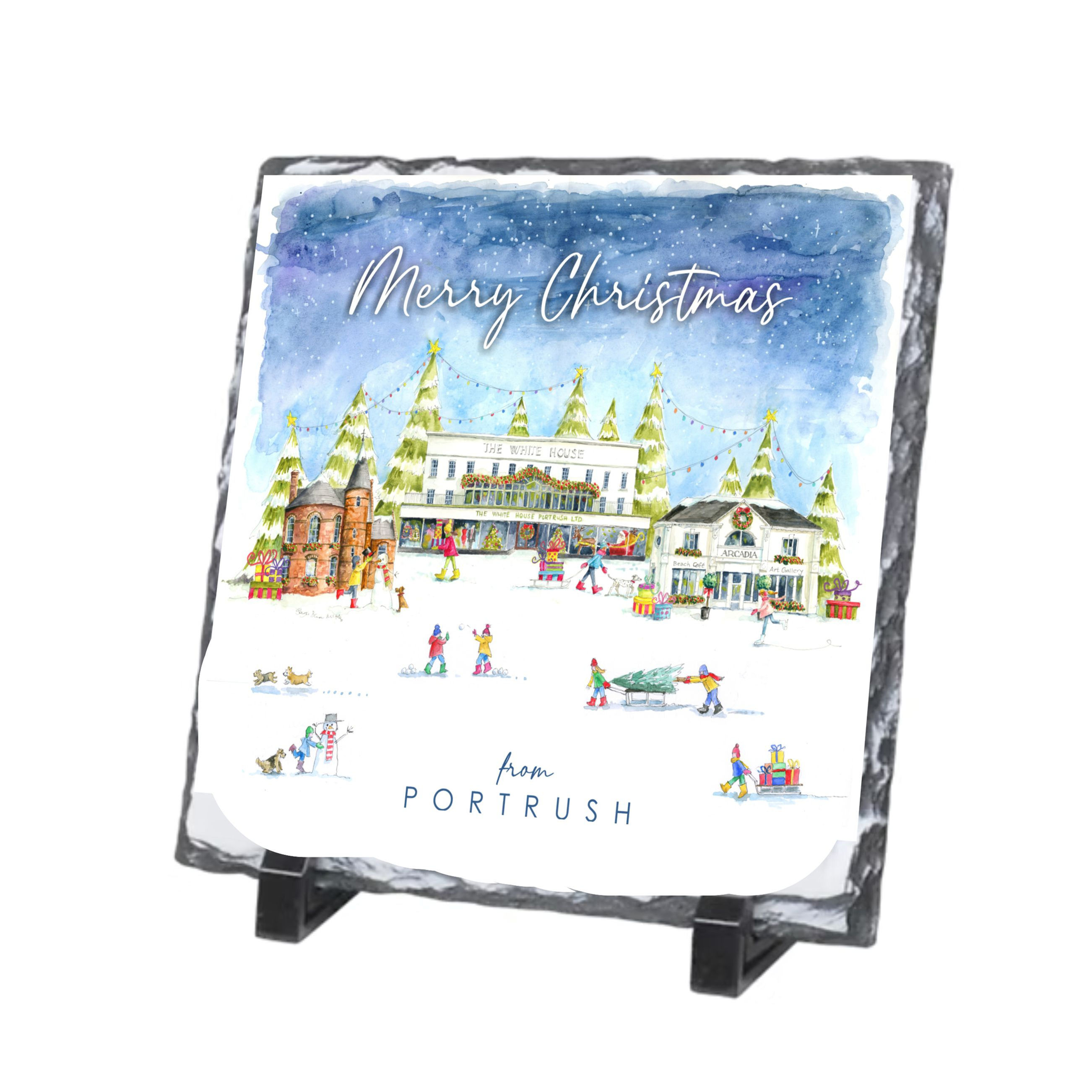 Christmas in Portrush Slate