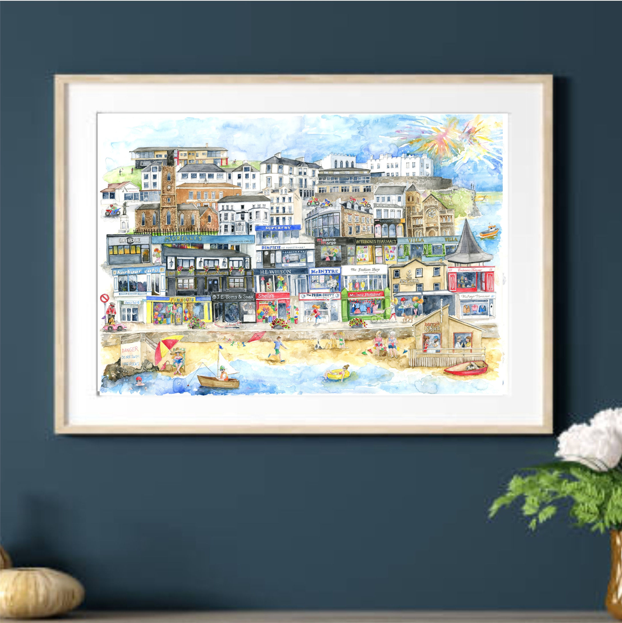 Portstewart A4 Print