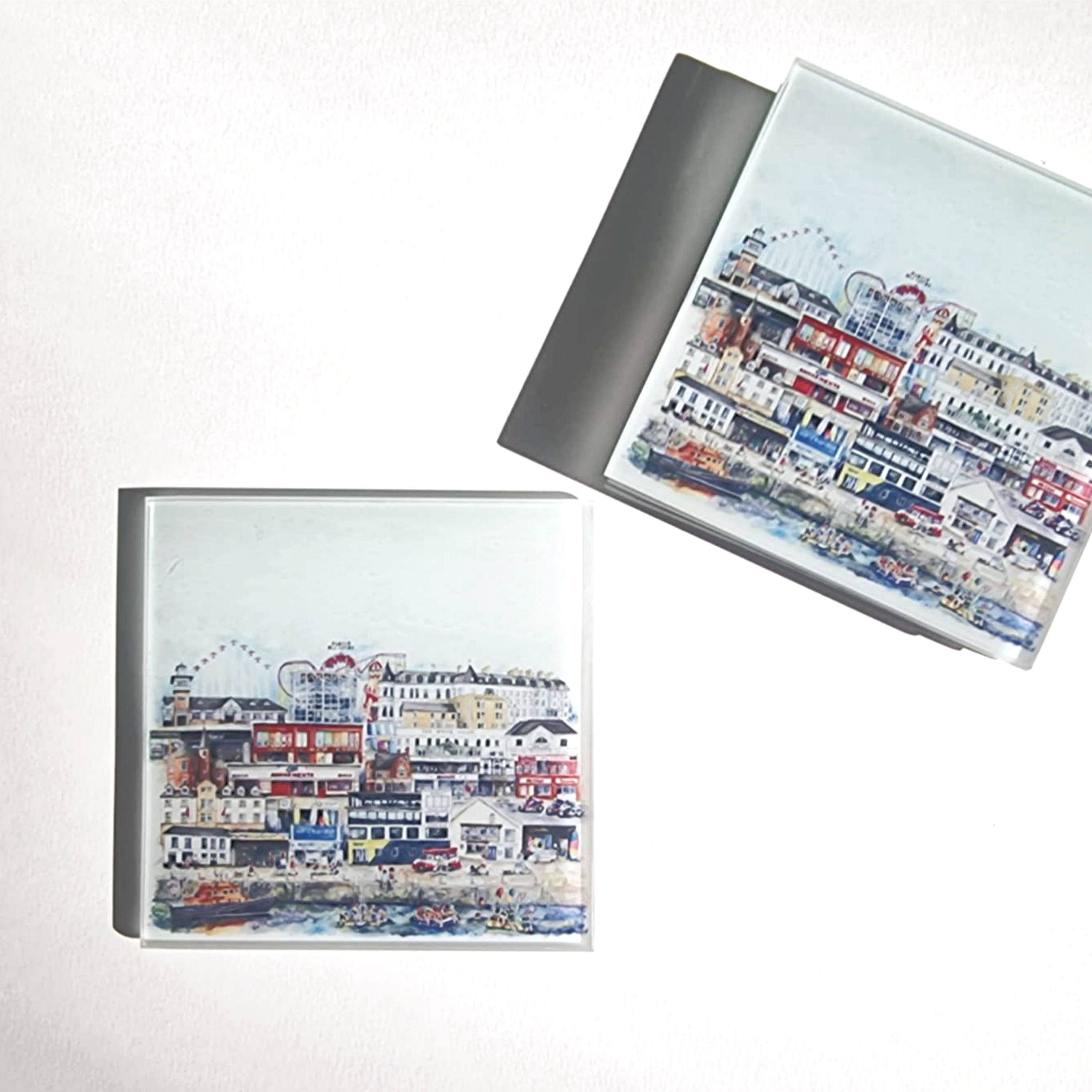 Portrush Glass Coaster