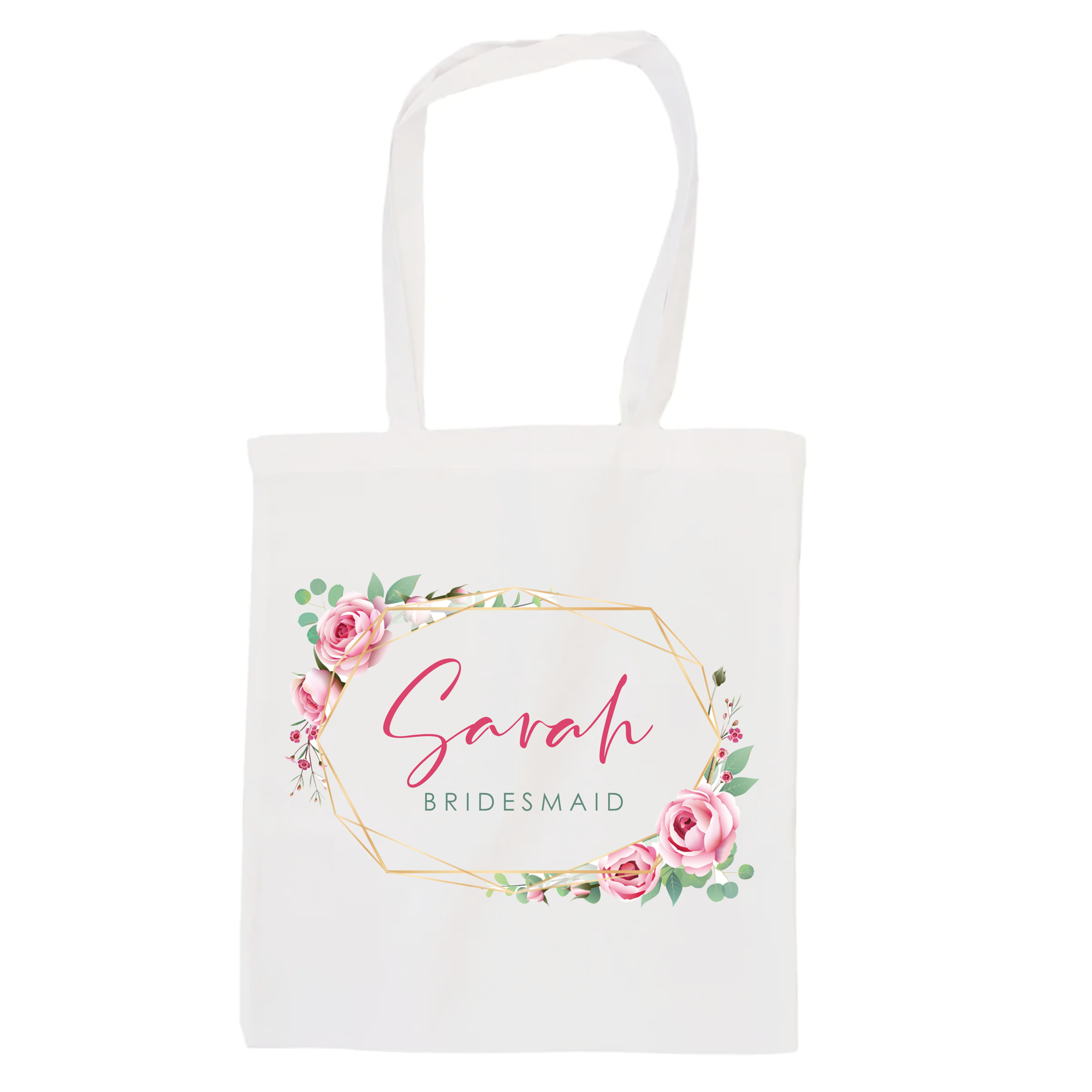 Personalised Vintage Rose Bag