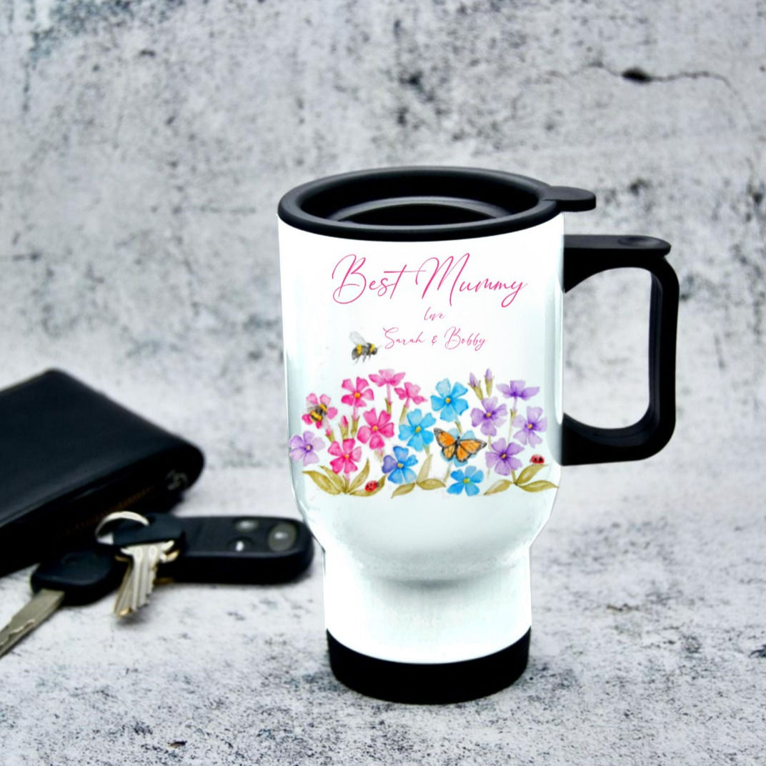 Personalised Country Garden Travel Cup