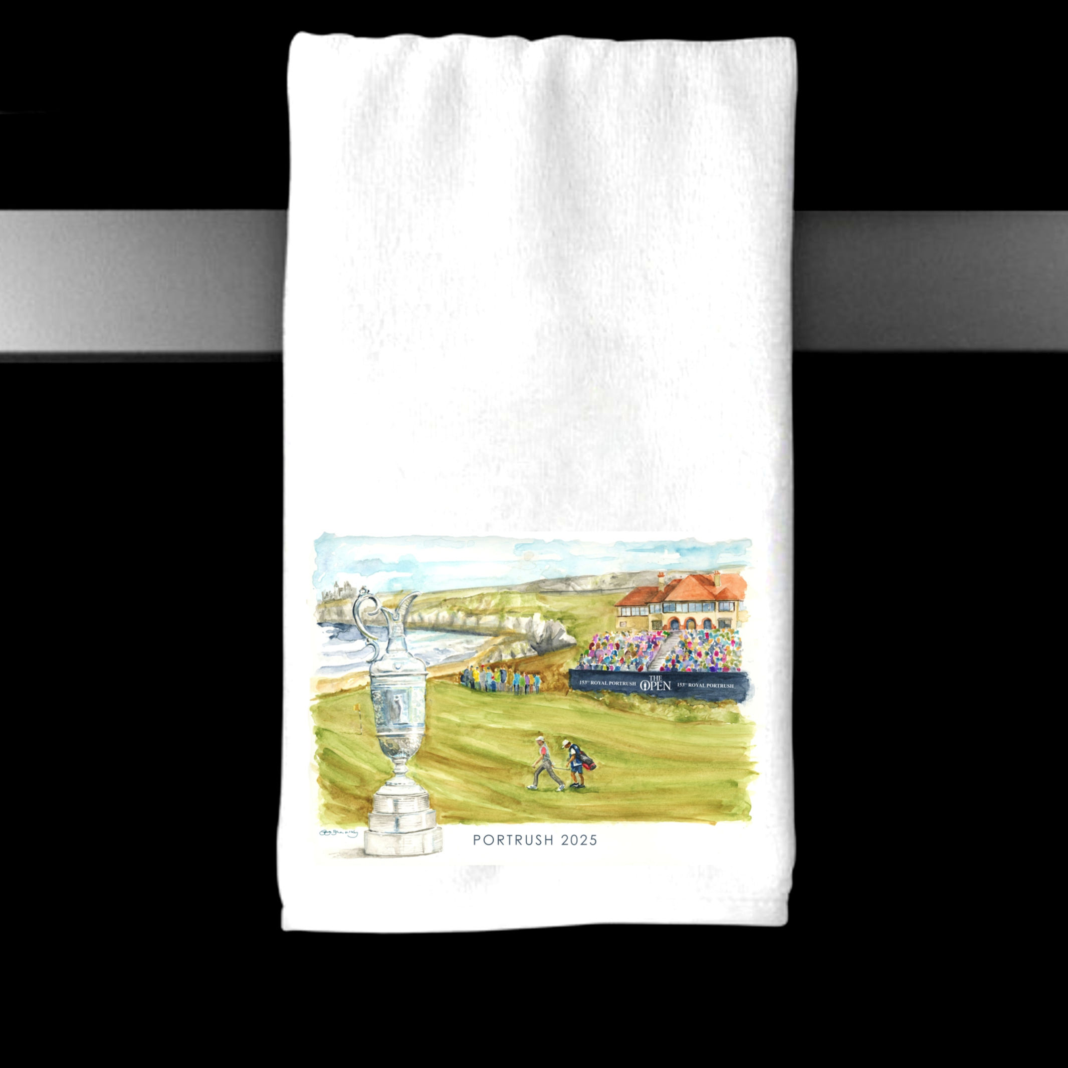 The Open, Royal Portrush Tea Towel