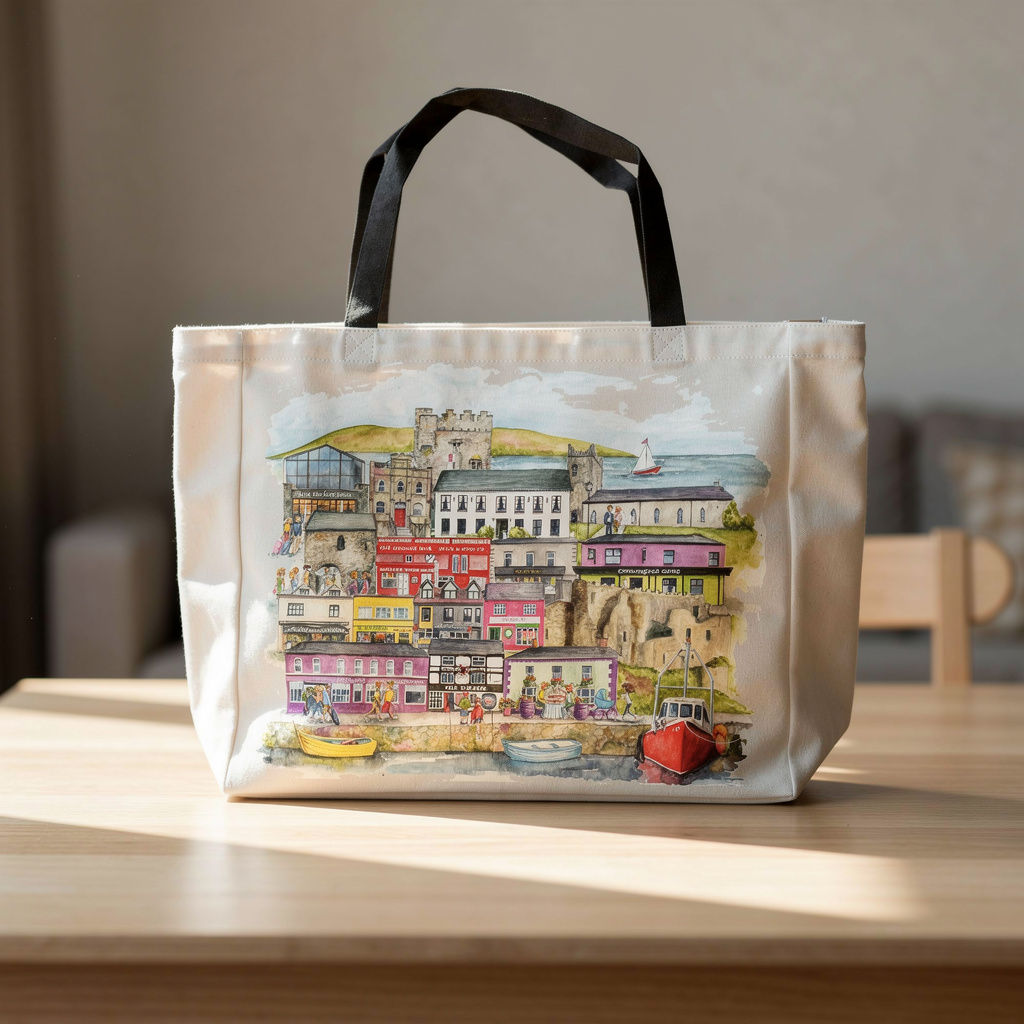 Carlingford Montage Tote Bag