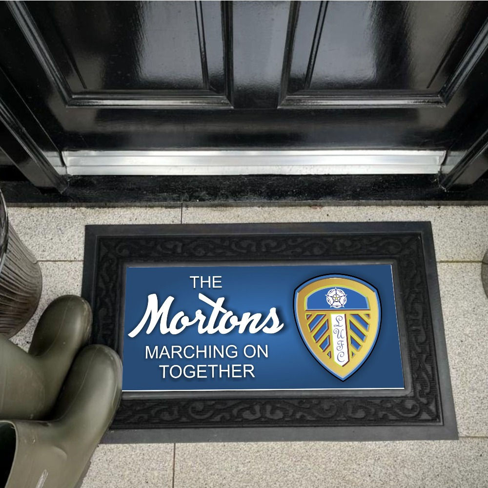 Personalised Leeds Doormat