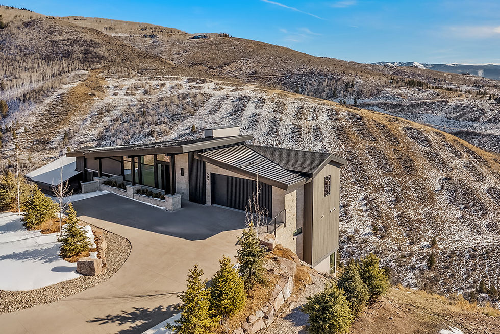5091 Wildridge Road - Winter aerial 2