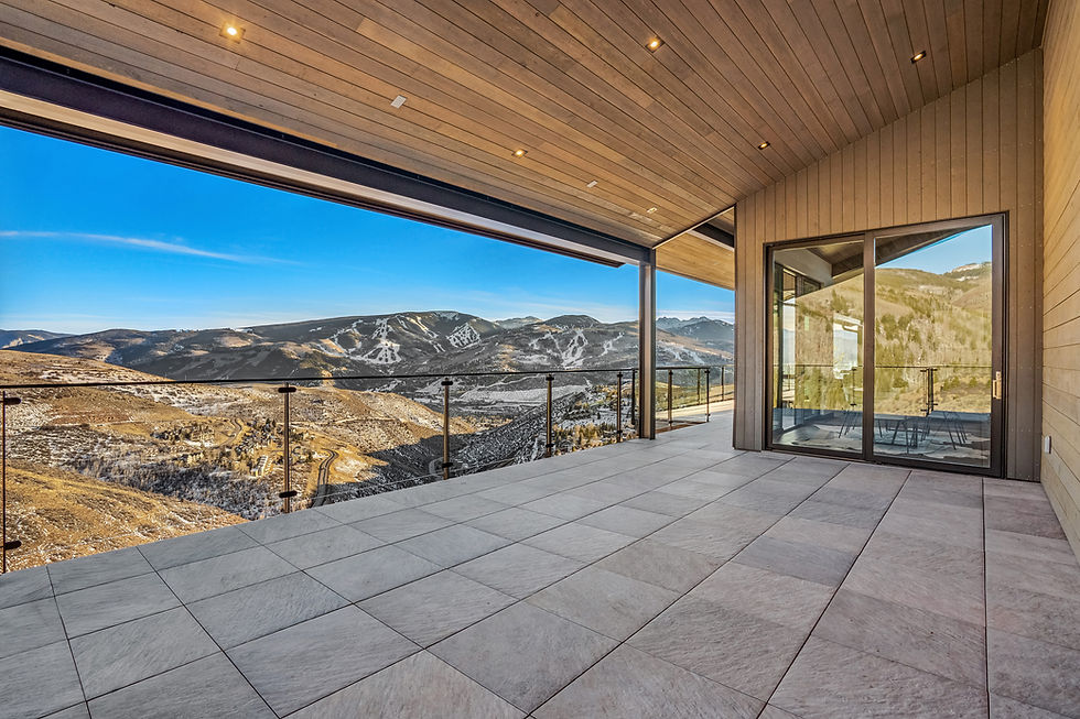 5091 Wildridge Road - top deck view