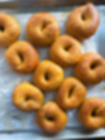 Pumpkin Spice Sourdough Bagels