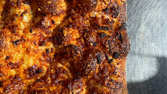 Caramelized Onion & Gruyère Sourdough Focaccia
