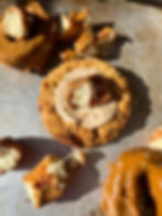 Maple Glazed Donut Sourdough Cookie