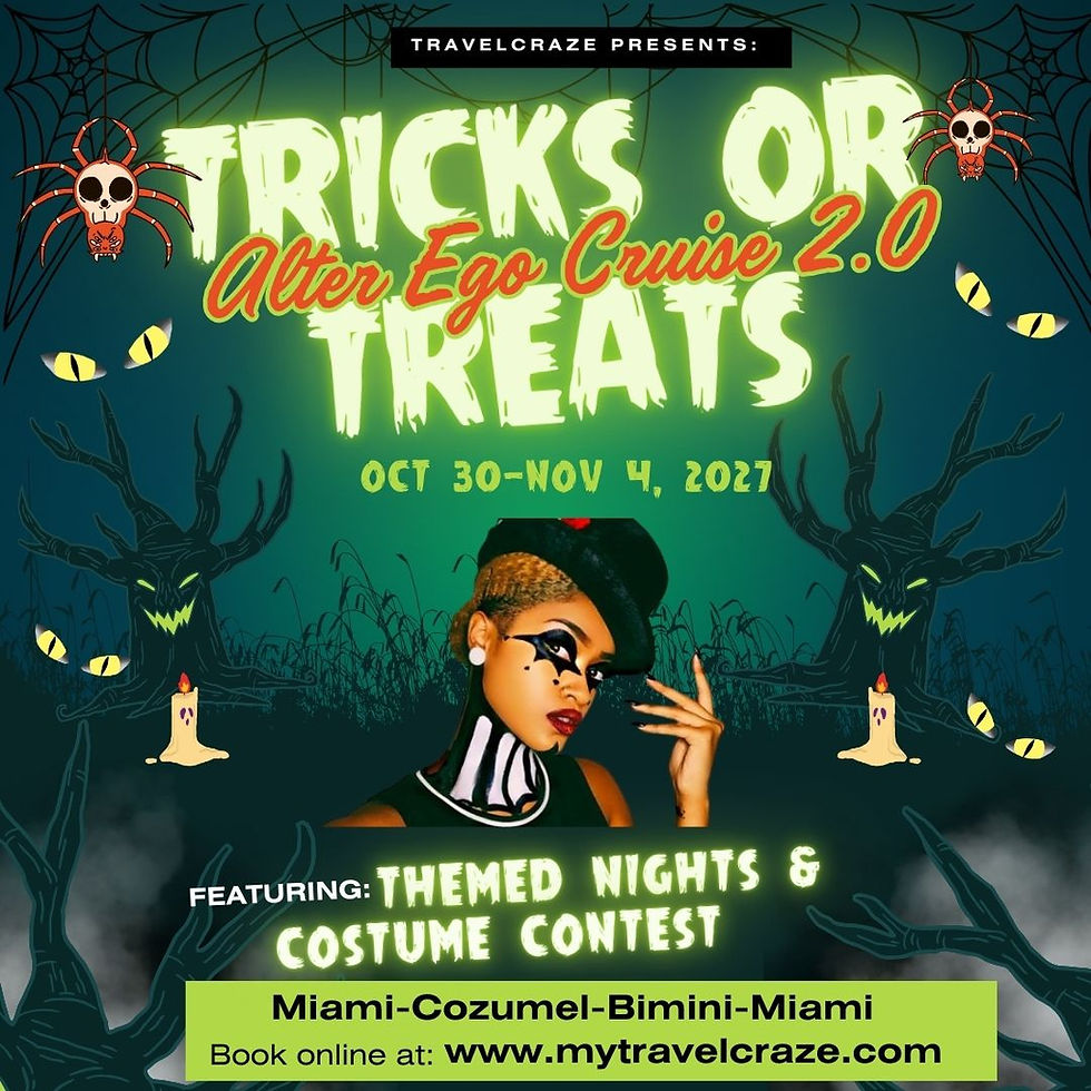 Trick or Treat: The Alter Ego Adult Only Cruise 2.0