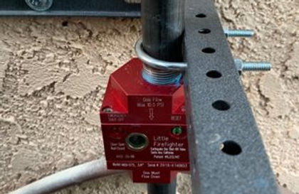 seismic valve