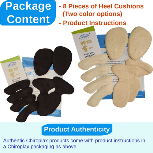 Shoe Heel Inserts, 8 Pcs Mesh Self-Adhesive Heel Cushion - View #5