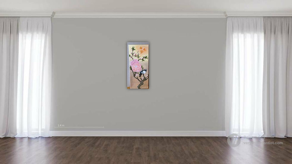 Миниатюра: Цветы и птицы