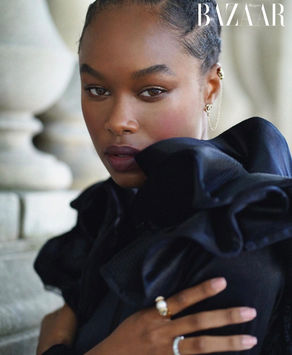 Melesia Robinson Featured in Harper's Bazaar
