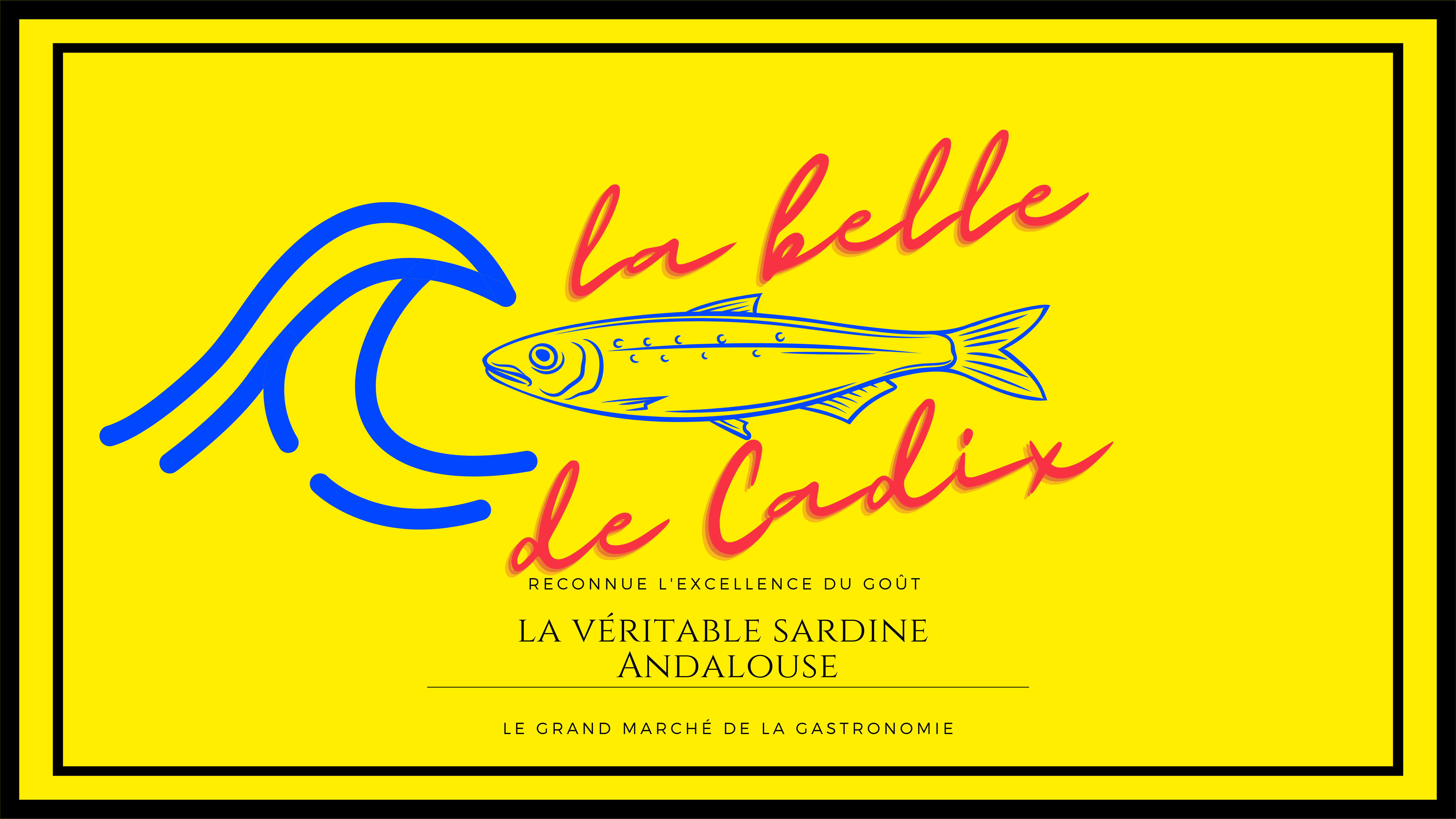 Sardines à l'Huile et au Vinaigre "La Belle de CADIX"
