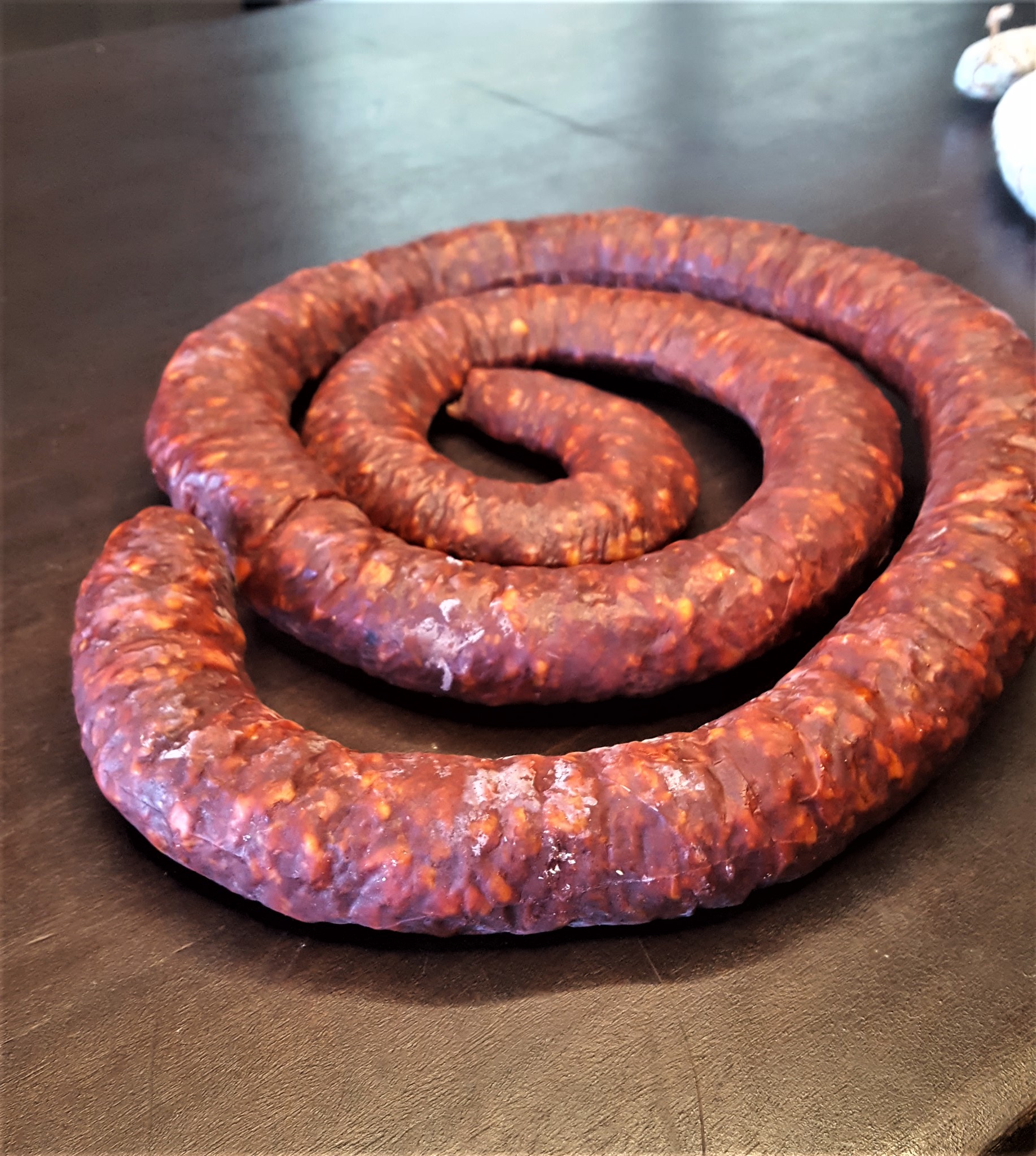 Chorizo "BRASSE" au PIMENT (PAYS BASQUE)