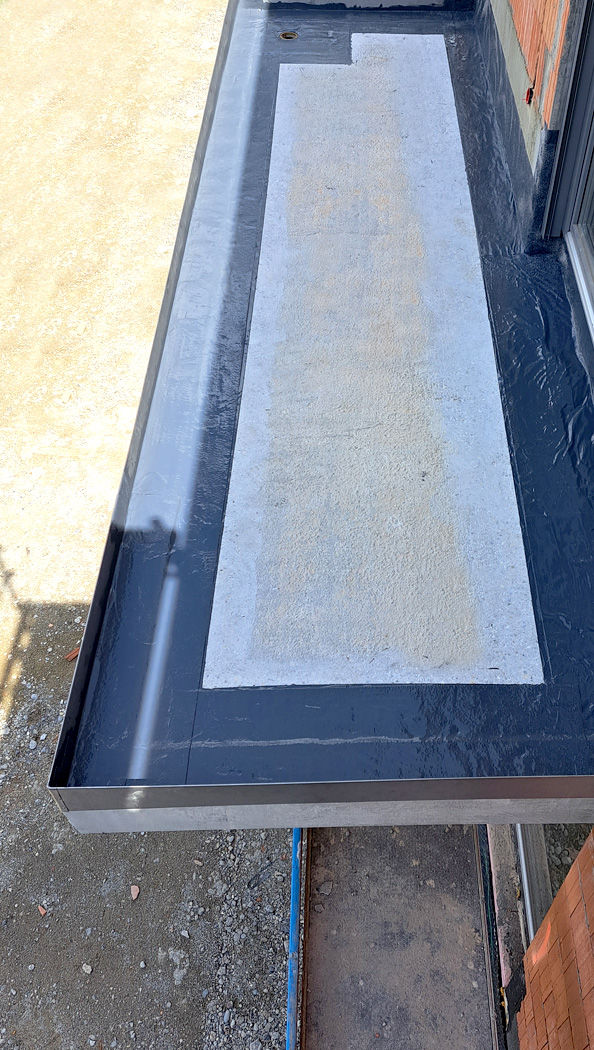 Abdichtung über Eingangstür