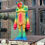 Thumbnail: BIG B1 SPACER Trio Rainbow Satan LIMITED 28inch (72cm) 避役星人 72公分 大號公仔