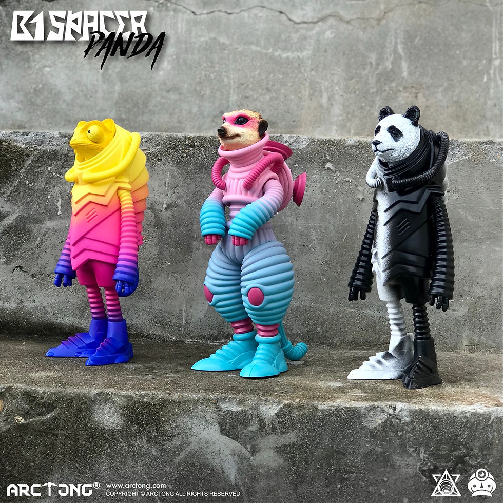 Thumbnail: B1 Spacer - Special Panda head hand made limited version