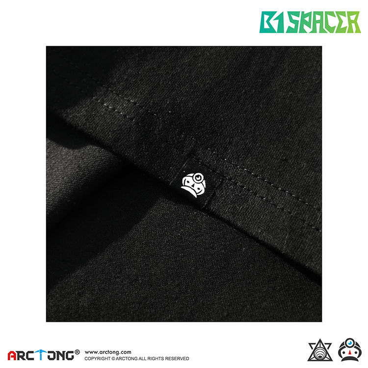 Thumbnail: B1 SPACER 避役星人 - Print T-Shirt (BLACK)