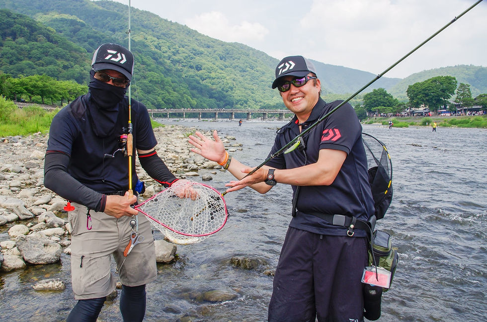 昨年開催時の様子（渡月橋下流）※写真提供：ウォルトン舎