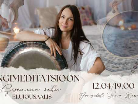 Ühendu oma sisemise rahuga 12.04 gongiõhtul helivõlur Tiina Karjatsega