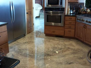 Decorative Concrete uses throughout the home will floor you