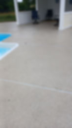 Pool deck