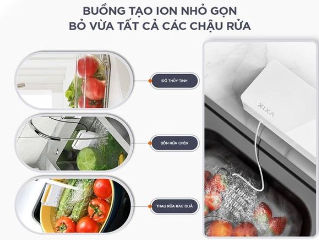 Máy rửa thực phẩm nhanh chóng và an toàn.
content media