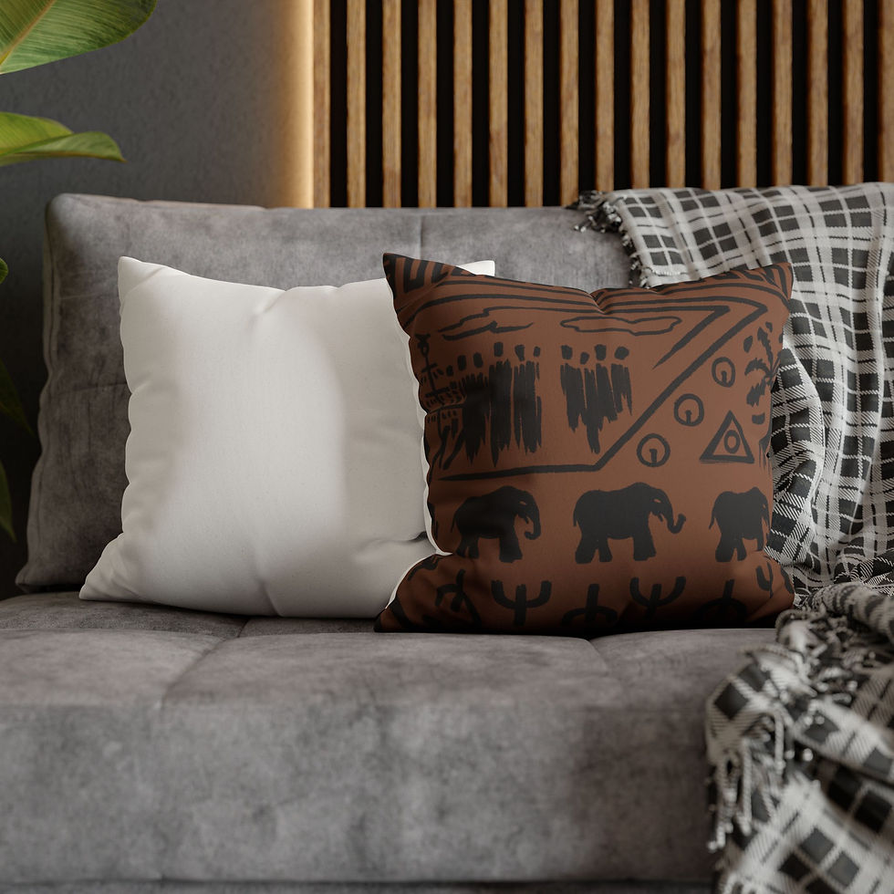 Thumbnail: Reflections Faux Suede Square Pillowcase