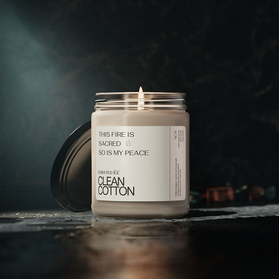 Thumbnail: Clean Cotton Natural Soy Candle, 9oz